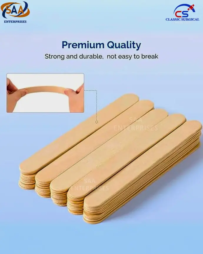 wooden tongue depressors