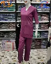 Saa tick tick scrub uniform Purple magenta 2.webp