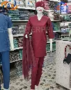 Saa tick tick scrub uniform mehroon.webp