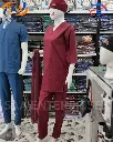 Saa tick tick scrub uniform mehroon 5.webp