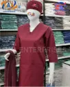 Saa tick tick scrub uniform mehroon 4.webp