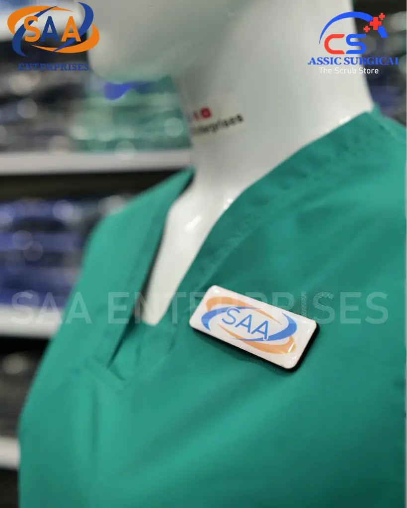 Saa tick tick scrub uniform green.webp