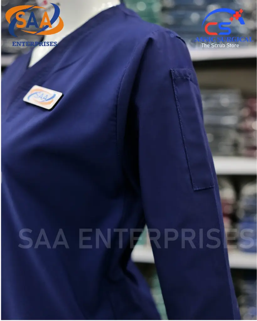 Saa tick tick scrub uniform dark blue 3.webp