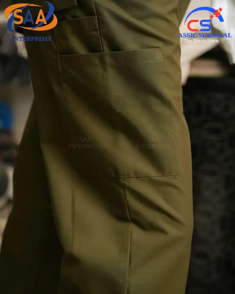 Saa Scrub Female tick tick Olive Green 3.webp