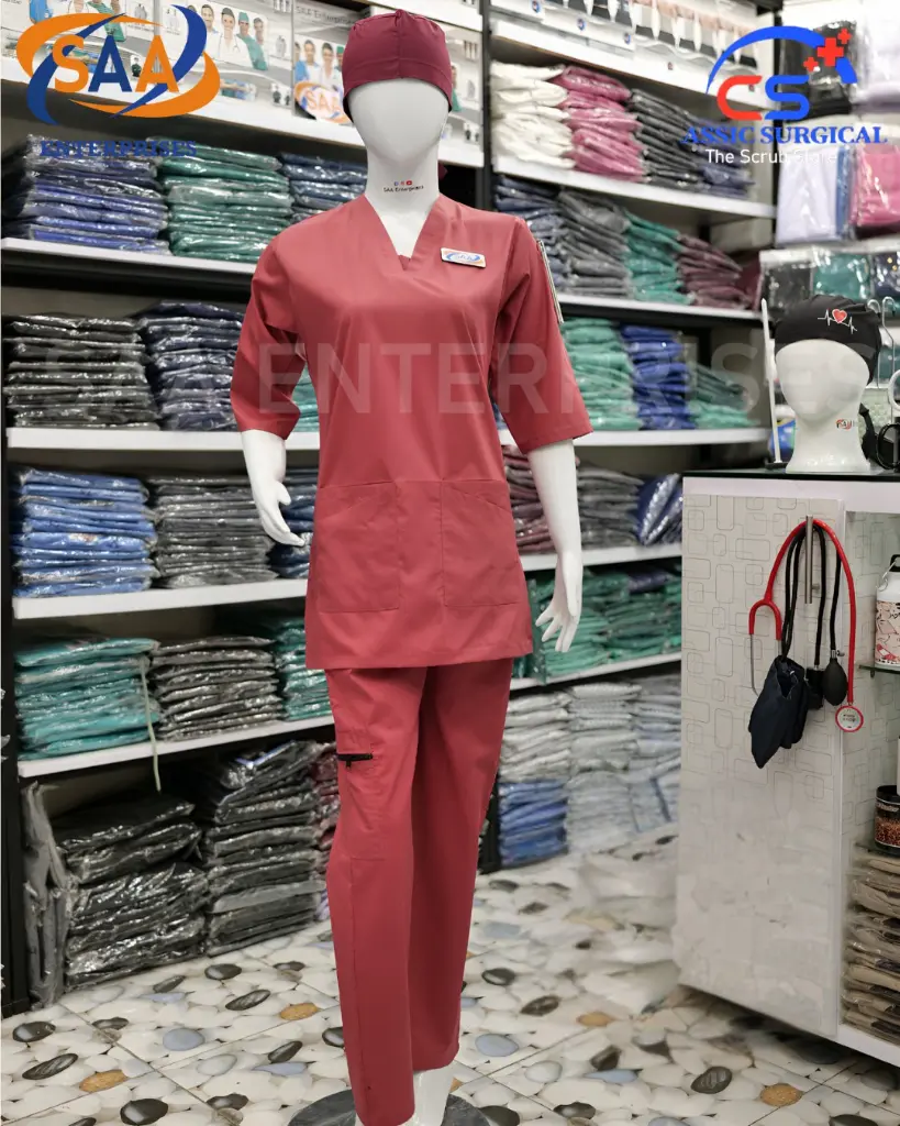Saa tick tick scrub uniform orange 3.webp