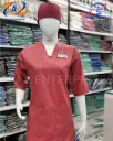 Saa tick tick scrub uniform orange.webp