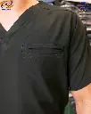 saa medical scrub uniform softie black 3.webp