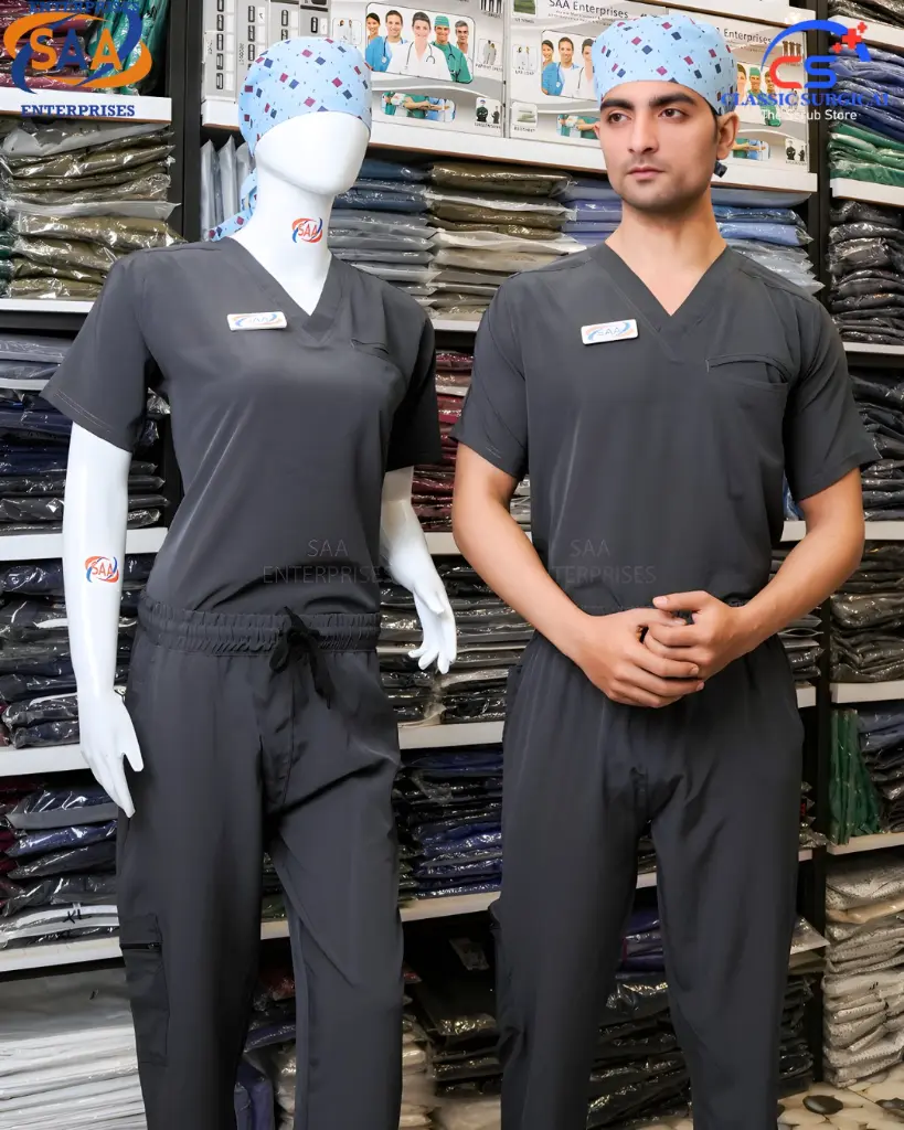 saa medical scrub uniform softie gray 4.webp