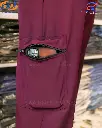 saa medical scrub uniform softie maroon 3.webp