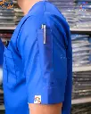 SAA Palm Unisex Scrub royal blue 2.webp