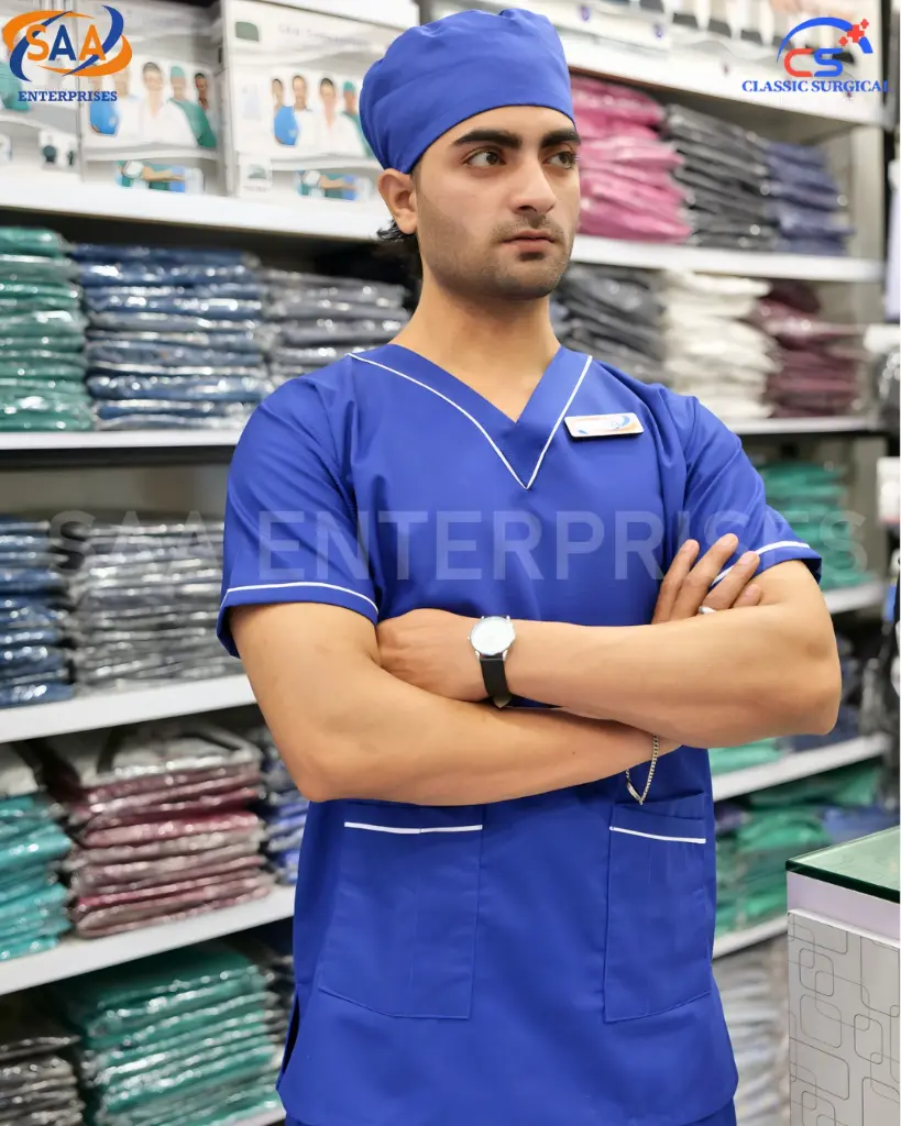 Galaxy royal blue scrub 4.webp