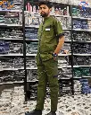 hospital staff uniform for men olive green.webp