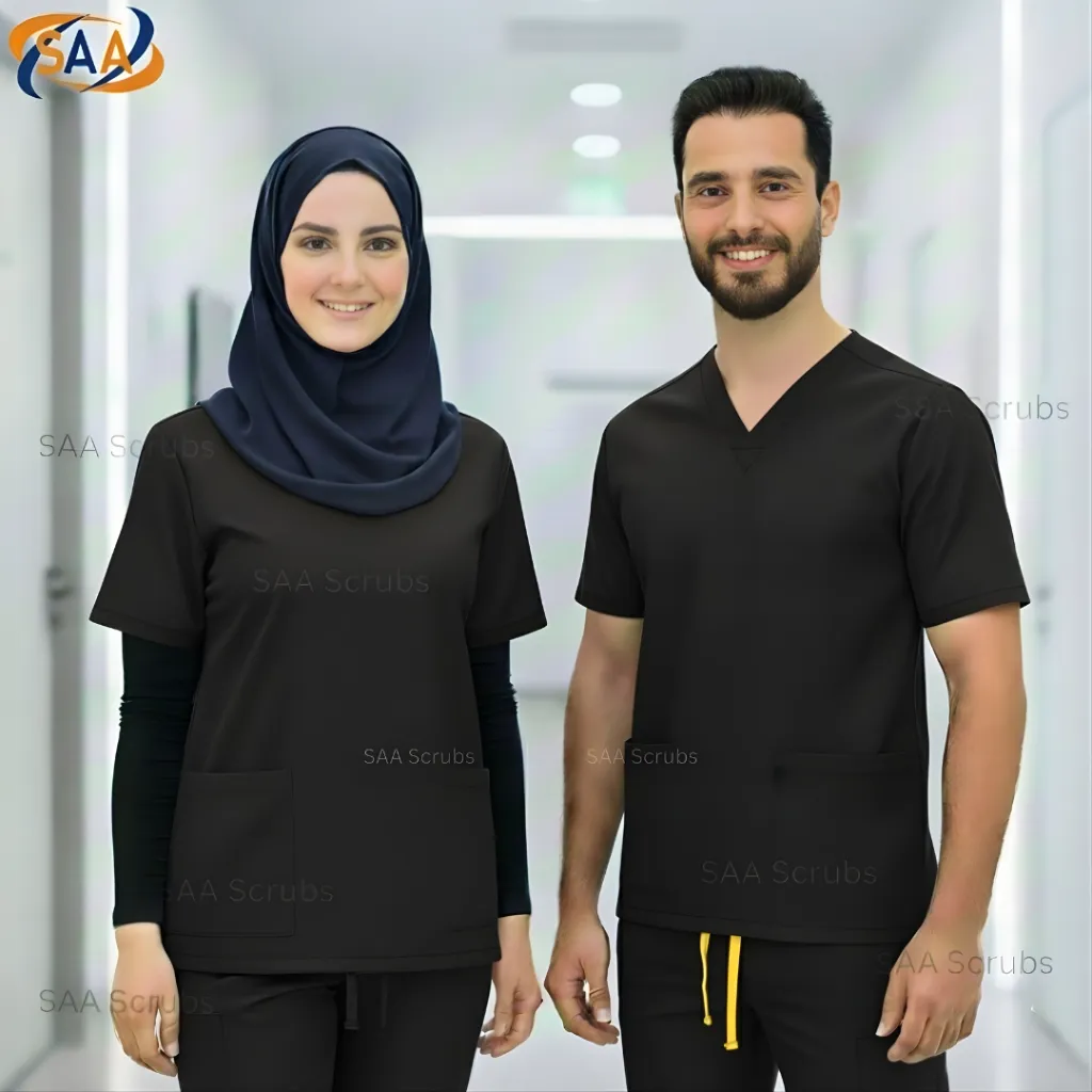 Unisex Pro Spark SAA Scrubs uniform black.webp