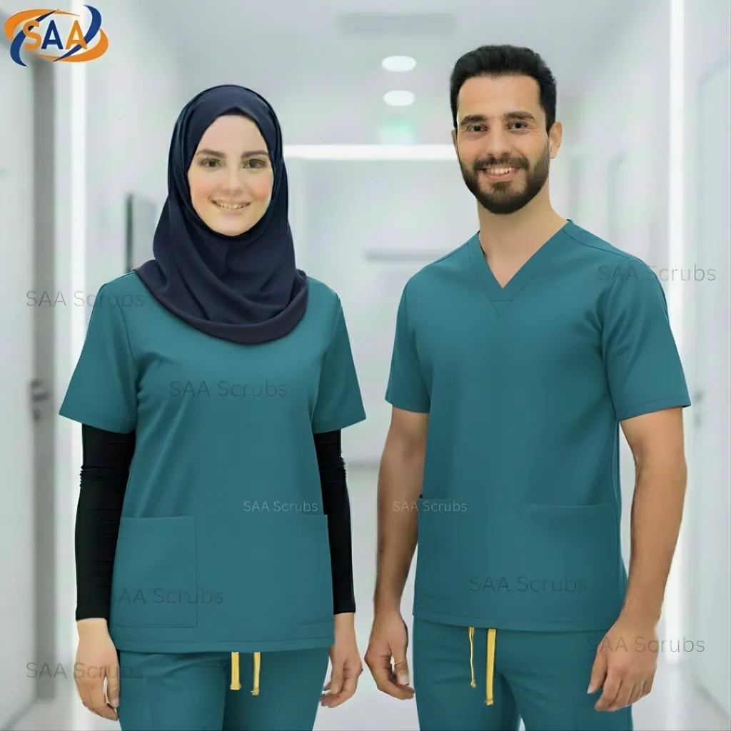 Unisex Pro Spark SAA Scrubs uniform teal.webp