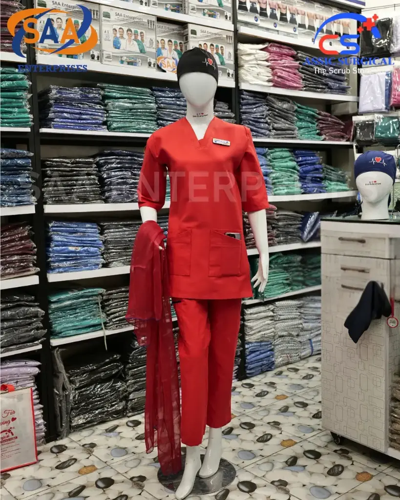 Pro Max Female Scrub Bright Orange