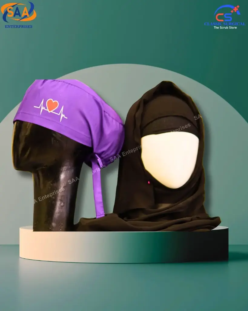 Surgical Scrub Cap and Scarf