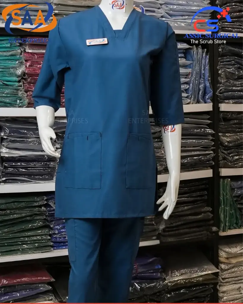 Pro Max Female Scrub Zinc Green