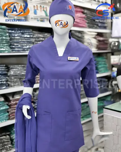 SAA Scrub Female Tick Tick purple