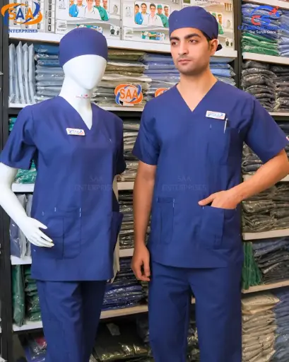 Unisex Palm Navy Blue