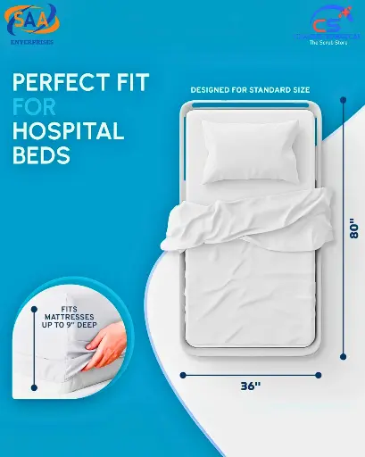 Hospital bed sheets